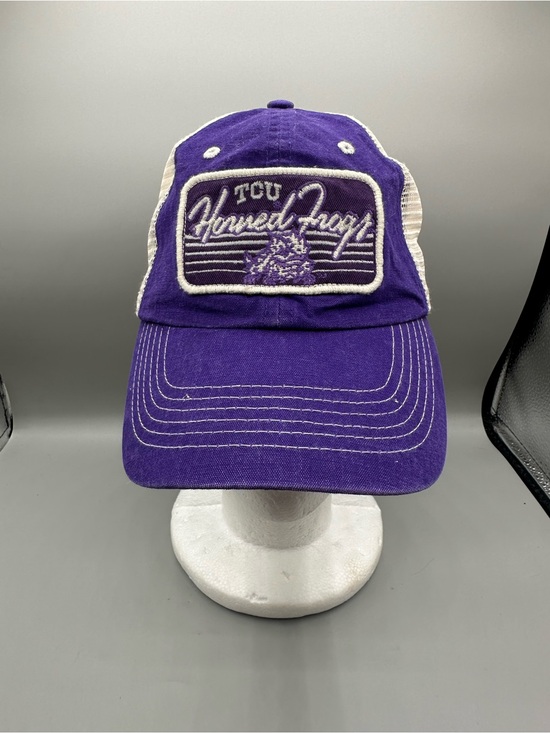 ‘47 Brand Other - TCU ‘47 Brand Horned Frogs Arid Adjustable Trucker Hat Team Patch OSFA Purple